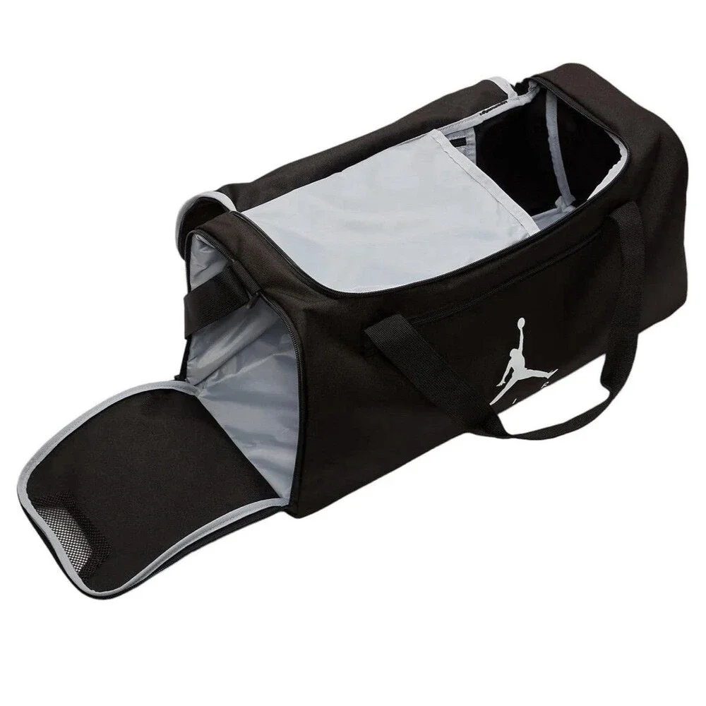 NEW Nike Air Jordan Jumpman Duffle Bag BLACK Logo Athletic Carryall SM0744-023